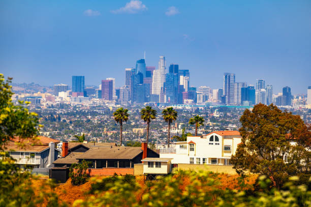 istock Los Angeles Skyline Viewed from Kenneth State Park 2193506633