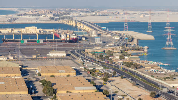 istock New Sheikh Khalifa Bridge in Abu Dhabi timelapse, United Arab Emirates 2193510095