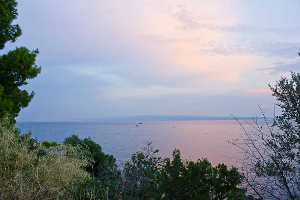 istock pink sunset over the Adriatic Sea 2193532445