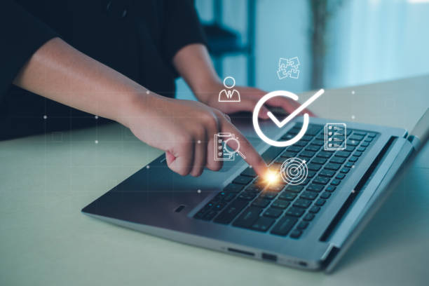 istock Standards,Guarantee,  ISO certification and satisfaction, service experience, show the standards of products and services.Standardization concept. 2193532737