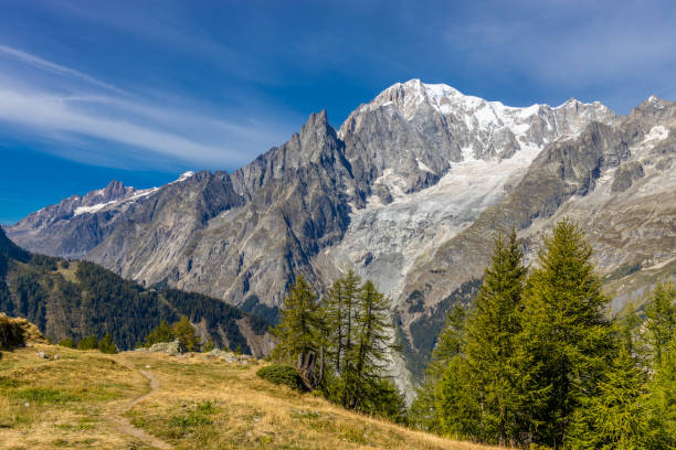 istock Val Ferret mountain landscape in the Alps 2193533667