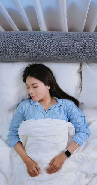 istock asian woman good sleep quality 2193539833