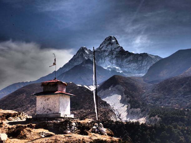Sagarmāthā National Park. National park in the Himalayas of eastern Nepal in the Solukhumbu District. It  includes Mount Everest