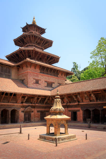 istock Deserted corner of Patan Durbar Square, Nepal 2193554935