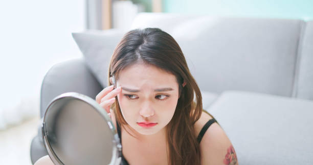 istock asian beauty has bad skin 2193566511