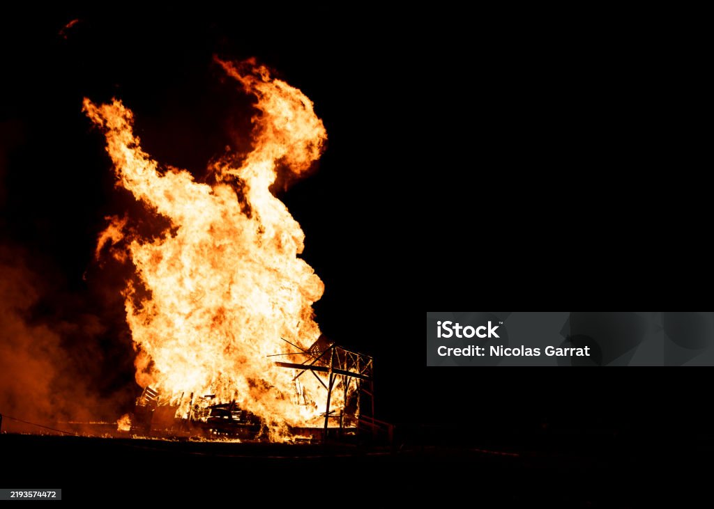 Fire Devastating Devastating Fire 4 Stock Photo - Download Image Now - Fire - Natural ...