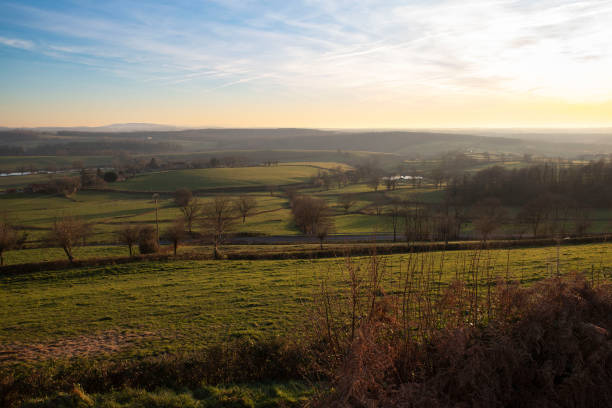 istock Cultivated field in the countryside 2193579477