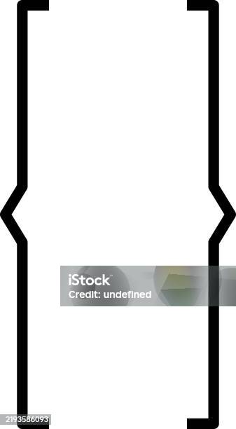 Graphical Brackets Curly Braces Double Symmetric Brackets Vector Typography Symbols Pair ...