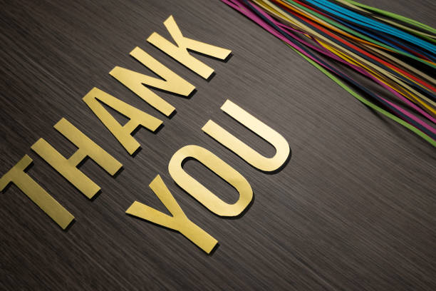 istock Elegant Thank You with Multicolored Threads Design 2193586373
