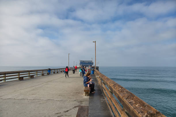 Newport Beach, California - February 16th  2015, Peoples relaxing on the Newport Beach in southern Orange County, California, United States.