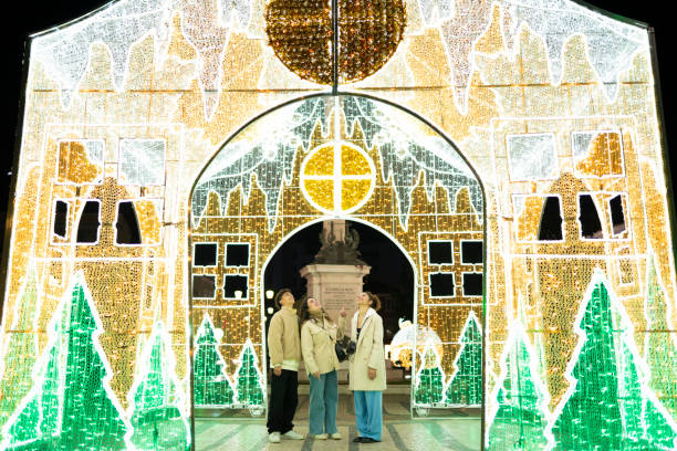 Christmas Eve in Setúbal, Portugal, Europe