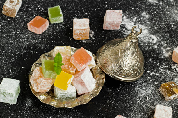 istock Turkish Delight in stylish vintag 2193602412