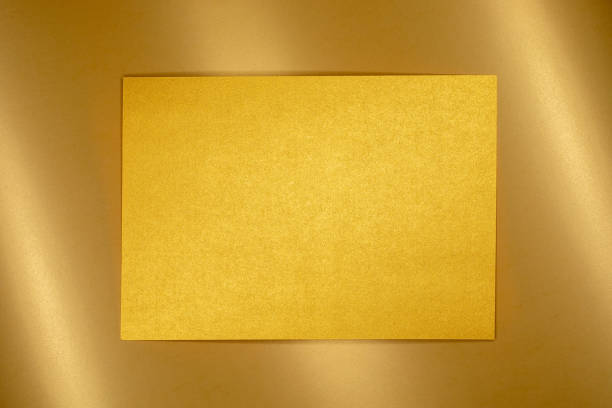 istock Elegant golden background with blank paper 2193606470