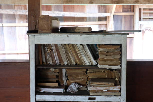 istock Timeless Stories: A Cabinet of Worn and Weathered Book 2193610216