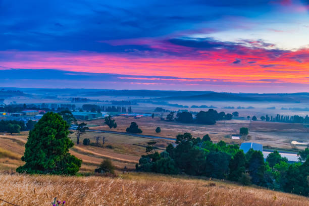 istock Sunrise over Blayney and surrounding countryside 2193623707