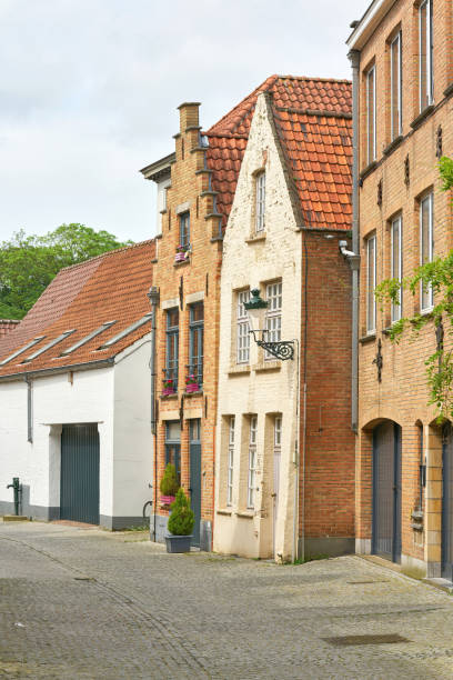 istock Lovingly renovated residential buildings in Bruges 2193623708