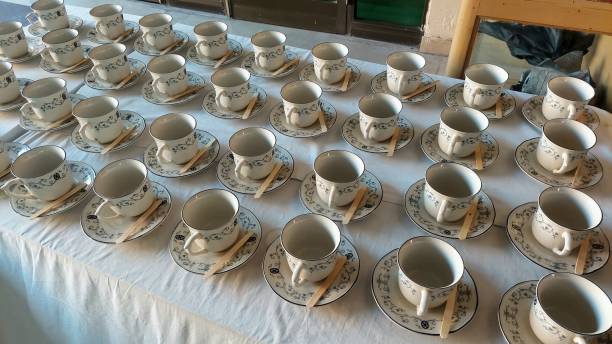 istock tea cup formation for tea party beautiful closeup 2193623787