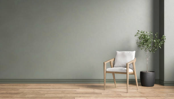 istock 3d rendering of a mock-up with a wall. 2193631707