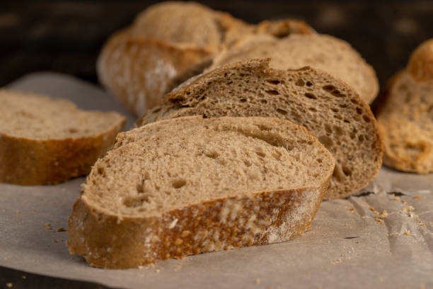 istock wheat flour bread in close-up 2193632353