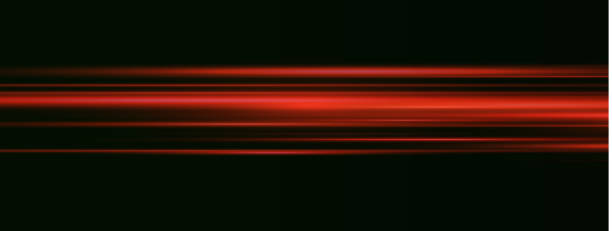 istock Speed ​​vector illustration, road. Red laser beams isolated on black background. Abstract light effect. Red lens flash. Horizontal rays glowing in the dark. 2193648900