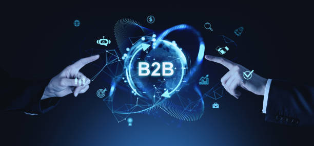 istock Business hands pointing at 