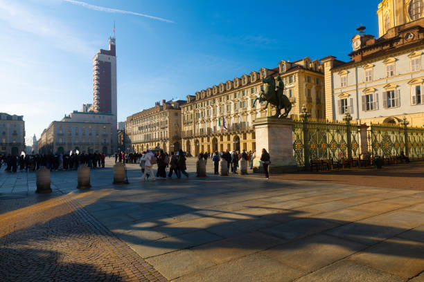 istock Turin Piazza Castello, Italy 2193658580