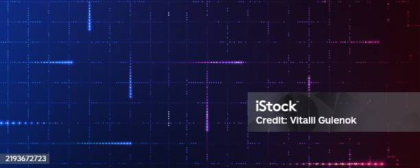 Cyber Background Large Futuristic Background Big Data Visualization Cyber Concept Stock ...