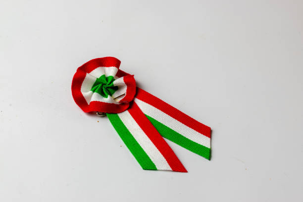 istock Hungarian tricolor cockade 2193677089