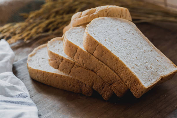 istock Sliced ​​Bread on wooden background 2193678153
