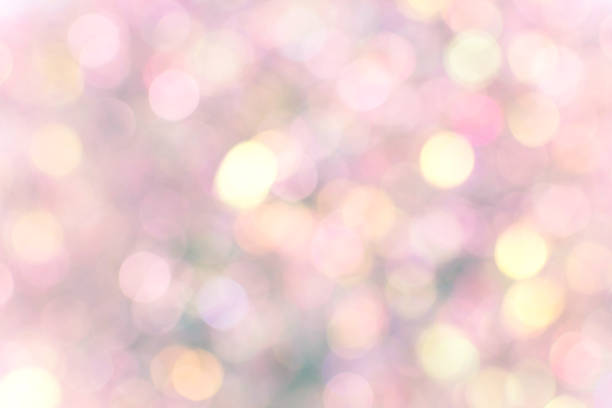 istock Soft pastel bokeh background with vibrant light circles and dreamy hues 2193681555