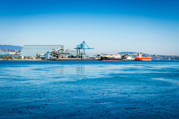 harbor of Vancouver in Canada