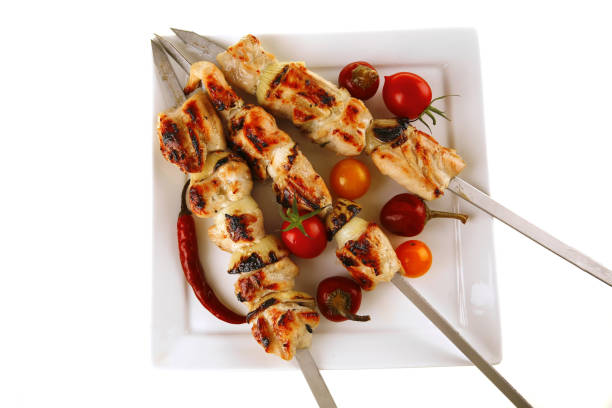 istock chicken shish kebab with vegetables 2193693101