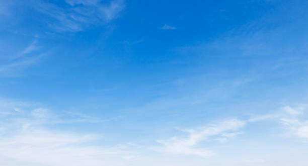 istock The sky is blue and clear with no clouds 2193693967