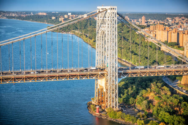 istock George Washington Bridge Aerial 2193714349