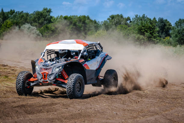 istock UTV buggy, rally or 4x4 in the action on sand 2193725533
