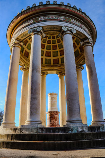 Monopteros in English Garden in Munich, Germany