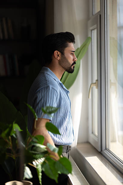 istock Portrait of a young handsome man at home 2193738009