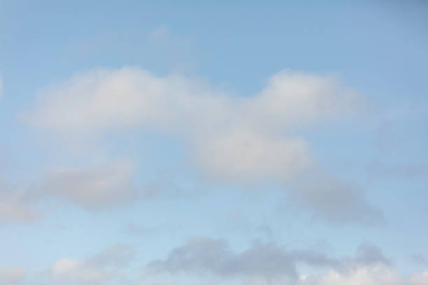 Clouds in blue sky background