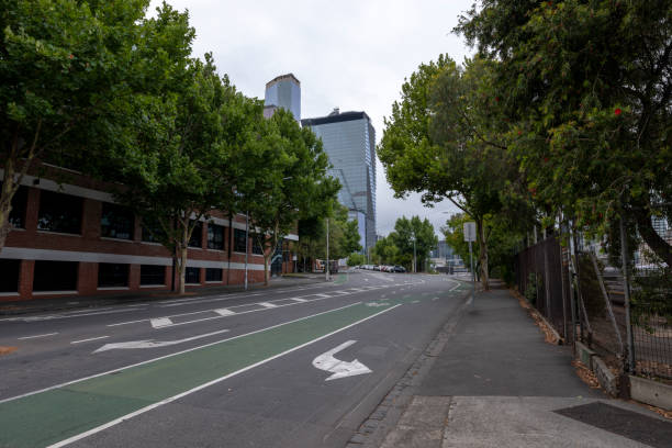 istock Downtown Melbourne, Victoria, Australia 2193749519