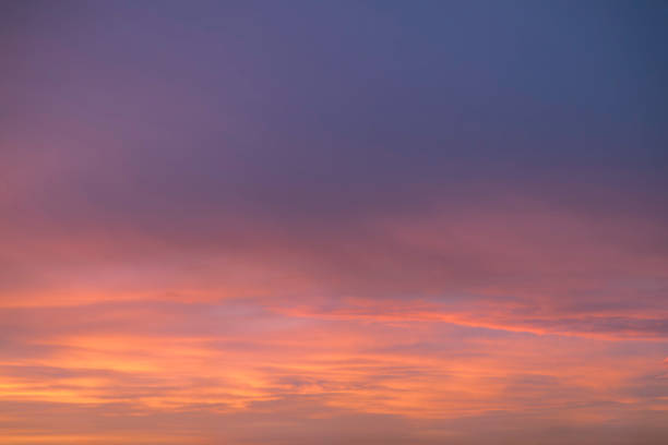 istock Beautiful colorful cloudy sunset sky background 2193751376
