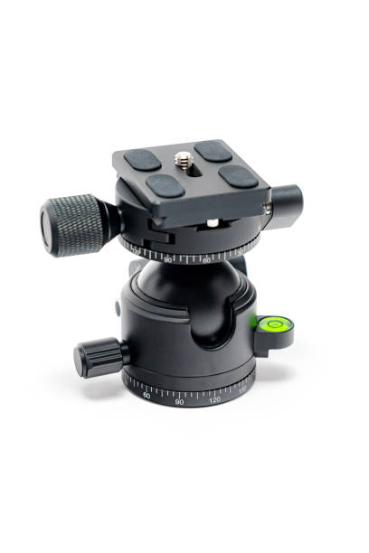 istock Professional Carbon Fiber Camera Tripod with Blue Accent and accessories for Photography 2193752425