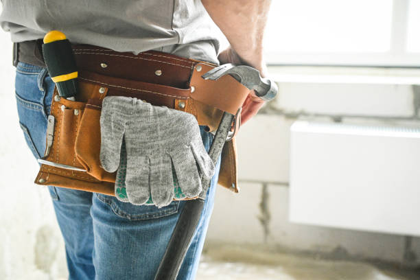 istock Worker doing renovations in an apartment 2193758458