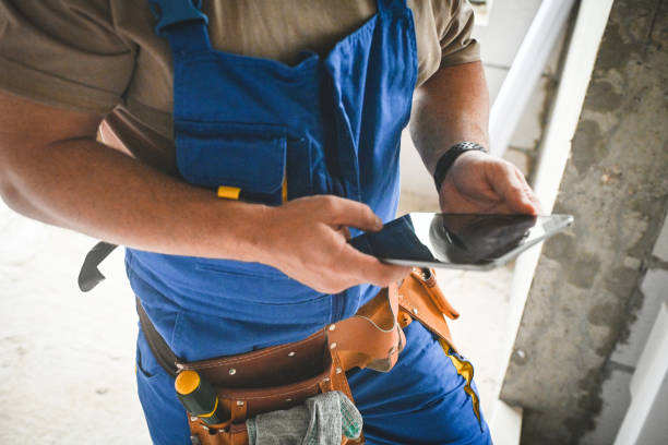 istock Worker doing renovations in an apartment 2193760536