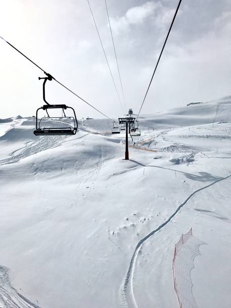 istock Tranqulity on the Snowy Heights 2193761148