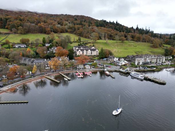 istock aerial picture Lake Windermere 2193763409