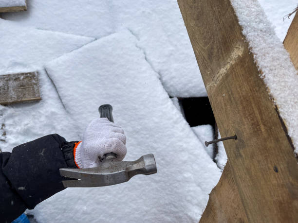 istock A young person drives a nail with a hammer, carefully aiming 2193779648