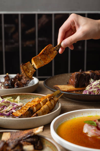 istock Modern Asian Fusion Dishes 2193781095