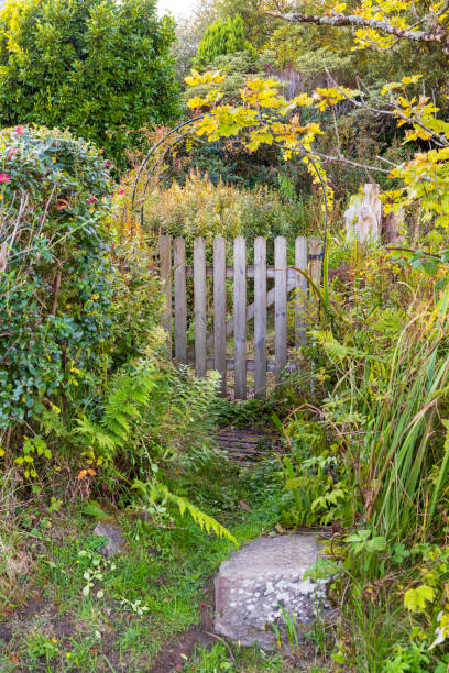 istock Scotland, Ardfern. Garden gate. 2193784734