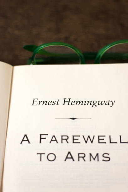 istock Open Book, Title Page: A Farewell to Arms 2193789146