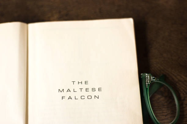 istock Open Book, Title Page: The Maltese Falcon 2193790453